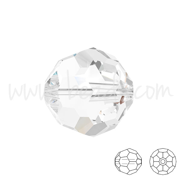 Swarovski 5000 runde Perlen crystal 4mm (20)