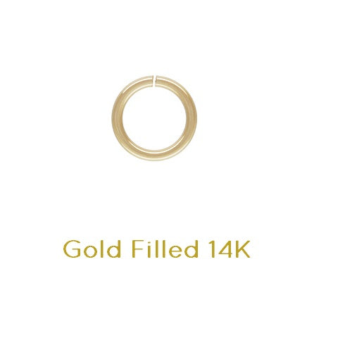 Kaufen Sie Perlen in der Schweiz Biegeringe 14K vergoldeter gold filled 4mm (4)