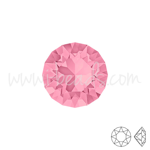 Cristal Swarovski 1088 xirius chaton light rose 6mm-ss29 (6)