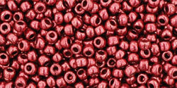 Kaufen Sie Perlen in der Schweiz ccPF564 - Toho beads 15/0 round galvanized brick red (5gr)