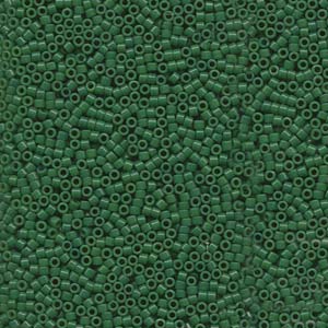 DB051 - 11/0 Delica beads Dyed Opaque Jade jr- 1,6mm - Hole : 0,8mm (5gr)