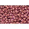 cc202 - perles de rocaille Toho 11/0 gold lustered lilac (10g)