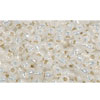 Achat cc2100 - perles de rocaille Toho 11/0 silver-lined milky white (10g)
