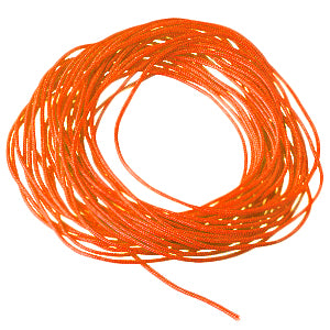 Kaufen Sie Perlen in der Schweiz Satinschnur neon orange 0.7mm, 5m (1)