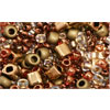 Mix de perles Toho ocha-bronze (10g)