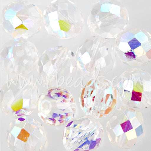 Kaufen Sie Perlen in der Schweiz Glasschliffperlen crystal ab 10mm (25)