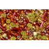 cc3227 - Mix de perles Toho ureshii-olivine/orange (10g)