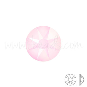 Strass à coller Swarovski 2088 flat back crystal powder rose ss16-3.9mm (60)