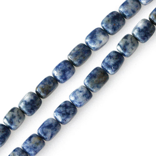 Perles pepites sodalite du bresil 4x6mm sur fil (1)