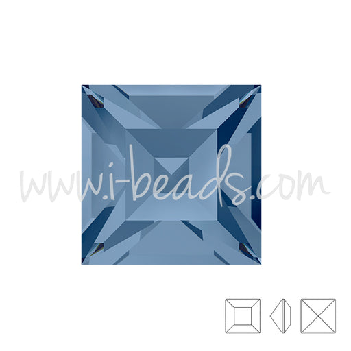 Kaufen Sie Perlen in der Schweiz Swarovski Elements 4428 Xilion square denim blue 6mm (2)