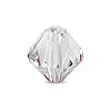 Kaufen Sie Perlen in der Schweiz 5328 Swarovski xilion doppelkegel crystal silver shade 4mm (40)