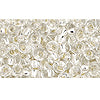 Kaufen Sie Perlen in der Schweiz cc21 - Toho magatama perlen 3mm silver lined crystal (10g)