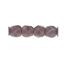 Kaufen Sie Perlen in der Schweiz Glasschliffperlen OPAQUE PURPLE 3mm (30)