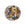Grossiste en Perle de Murano ronde multicolore 10mm (1)