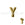 Perlengroßhändler in der Schweiz Buchstabenperle Y vergoldet 7x6mm (1)