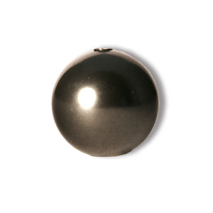 Kaufen Sie Perlen in der Schweiz 5810 Swarovski crystal dark grey pearl 4mm (20)