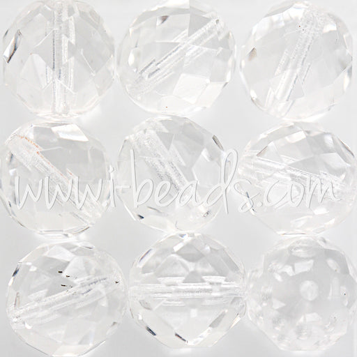 Kaufen Sie Perlen in der Schweiz Glasschliffperlen crystal 12mm (6)