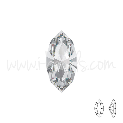 Kaufen Sie Perlen in der Schweiz Swarovski 4228 navette crystal 10x5mm (2)