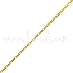 chaine à perles 0.65mm Gold filled (10cm)