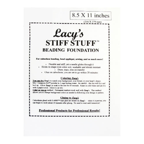 Lacy's stiff stuff 21.6x28cm (1)