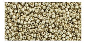 ccpf558 - Toho beads 15/0 Permanent Finish Galvanized Aluminum (250g)