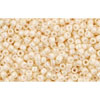 cc123 - Toho rocailles perlen 15/0 opaque lustered light beige (5g)