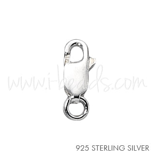 Kaufen Sie Perlen in der Schweiz Karabinerverschluss Sterling Silber 3x10mm (1)