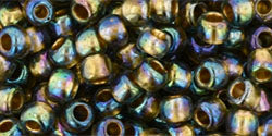 Kaufen Sie Perlen in der Schweiz cc999 - Toho beads 6/0 round Rainbow black diamond (10gr)