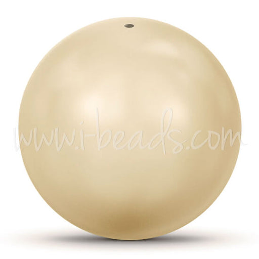 Perles Swarovski 5810 crystal light gold pearl 10mm (10)