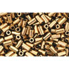 cc221 - perles Toho bugle 3mm bronze (10g)