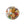 Vente au détail Perle de Murano ronde multicolore 8mm (1)