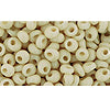 cc51 - perles Toho magatama 3mm opaque light beige (10g)