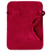 Pochette cadeaux touche velour rouge (1)