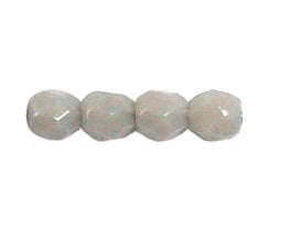 Kaufen Sie Perlen in der Schweiz Glasschliffperlen OPAQUE GREY 3mm (30)