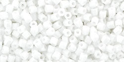 Kaufen Sie Perlen in der Schweiz cc41 - Toho hexagon perlen 2.2mm opaque white (10g)