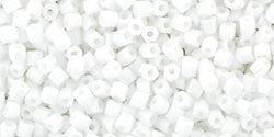 cc41 - perles Toho hexagon 2.2mm opaque white (10g)