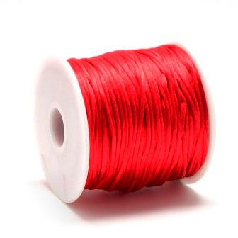 Achat Cordon queue de rat ROUGE 1mm (3m)