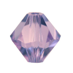 perles swarovski 5328 xilion bicone violet 8mm (8)