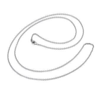 Kaufen Sie Perlen in der Schweiz Kette Halskette Stahl 75cm - 1.8mm (1)