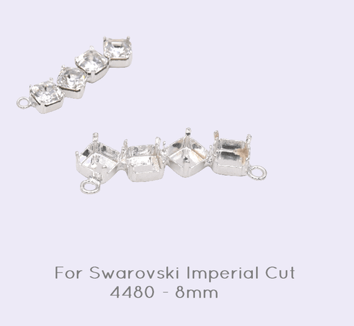 Kaufen Sie Perlen in der Schweiz Schmuckanhänger für 4 Swarovski 4480 imperiale Größe von 8 mm bis 3,5 cm (1)