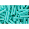 cc55 - perles Toho bugle 9mm opaque turquoise (10g)