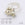 Perlen Einzelhandel Verstellbare Ringfassung für 3 Swarovski 1088 SS39 silber-plattiert (1)
