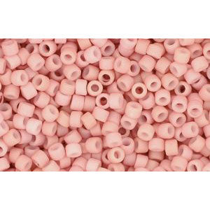 Kaufen Sie Perlen in der Schweiz cc764 - Toho treasure perlen 11/0 opaque pastel frosted shrimp (5g)