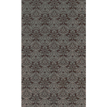 Kaufen Sie Perlen in der Schweiz Ultra Suede Künstliches Wildleder Blumenmuster Executive Grey 10x21.5cm (1)