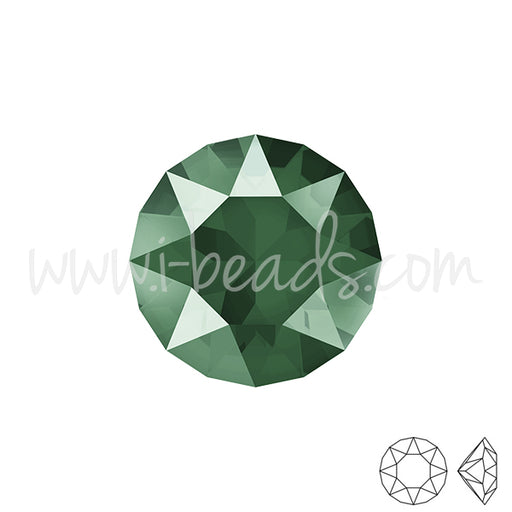 Kaufen Sie Perlen in der Schweiz Swarovski 1088 xirius chaton crystal royal green 6mm-SS29 (6)