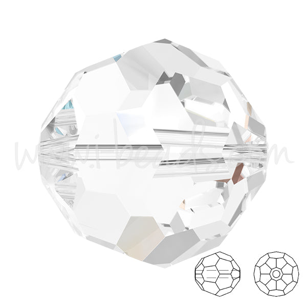 Swarovski 5000 runde Perlen crystal 10mm (2)