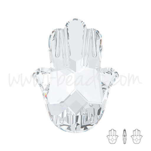 Kaufen Sie Perlen in der Schweiz Swarovski 4778 fatima hand Kristallstein crystal 18x13.7mm (1)