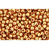 Kaufen Sie Perlen in der Schweiz cc421 - Toho rocailles perlen 11/0 gold lustered transparent pink (10g)