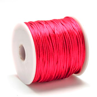 Corde queue de rat CERISE 1mm (3m)