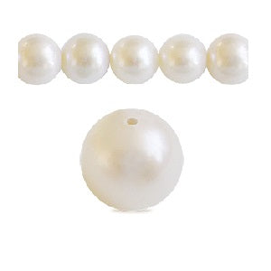 Kaufen Sie Perlen in der Schweiz suesswasser perlenstrang roundnuggetform weiss 6mm (1 strang)